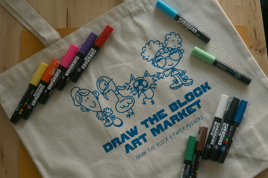 Draw The Block Tote