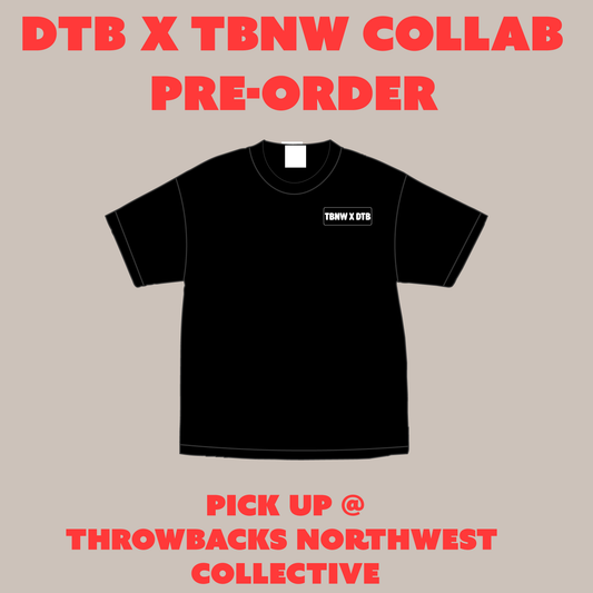 Draw The Block x Throwbacks Northwest Collaboration Shirt